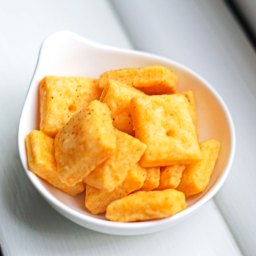 Homemade back to school cheesy snacks