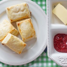 Homemade Biscuits and Jam